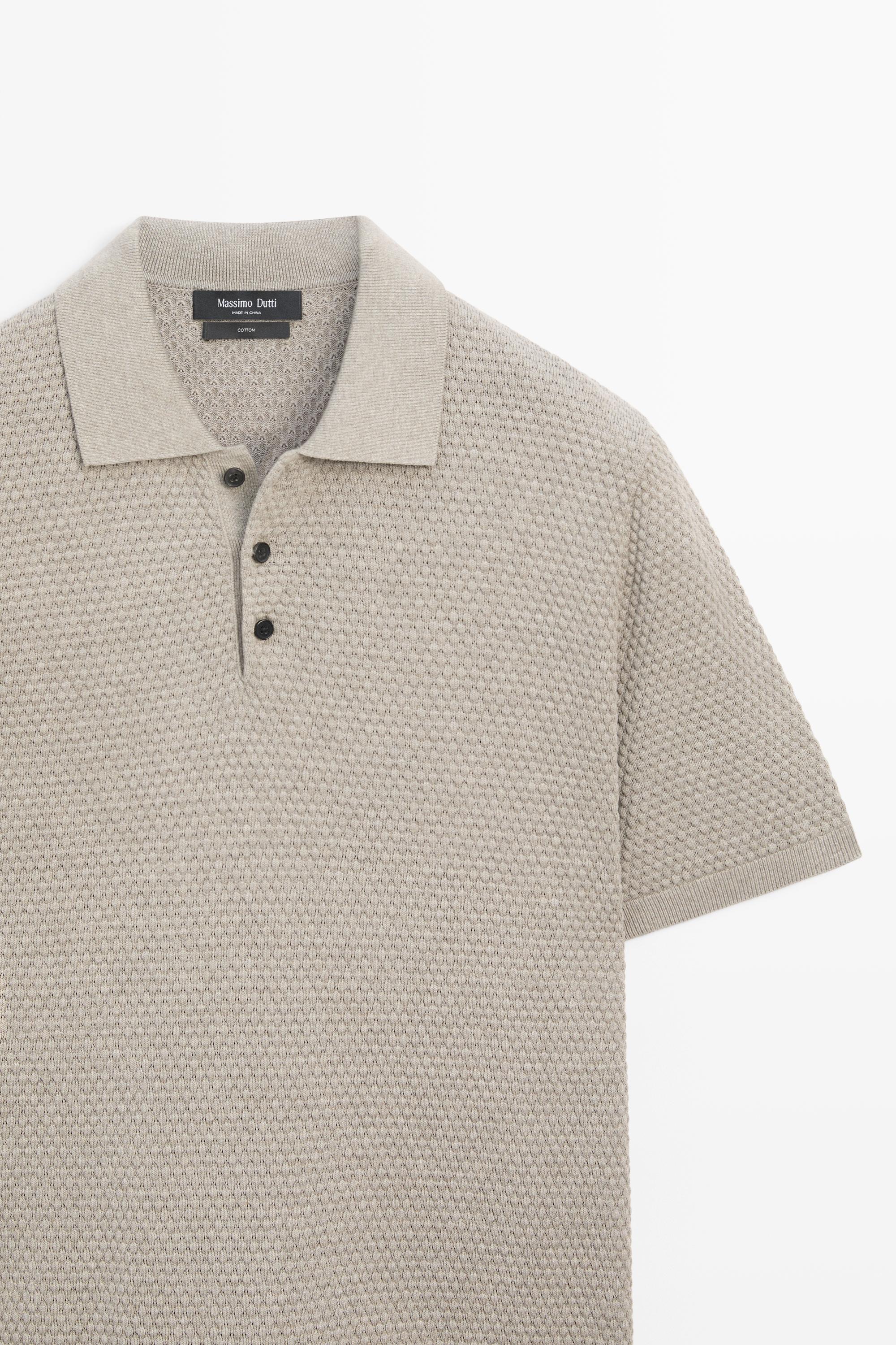 100% Cotton Short Sleeve Knit Polo